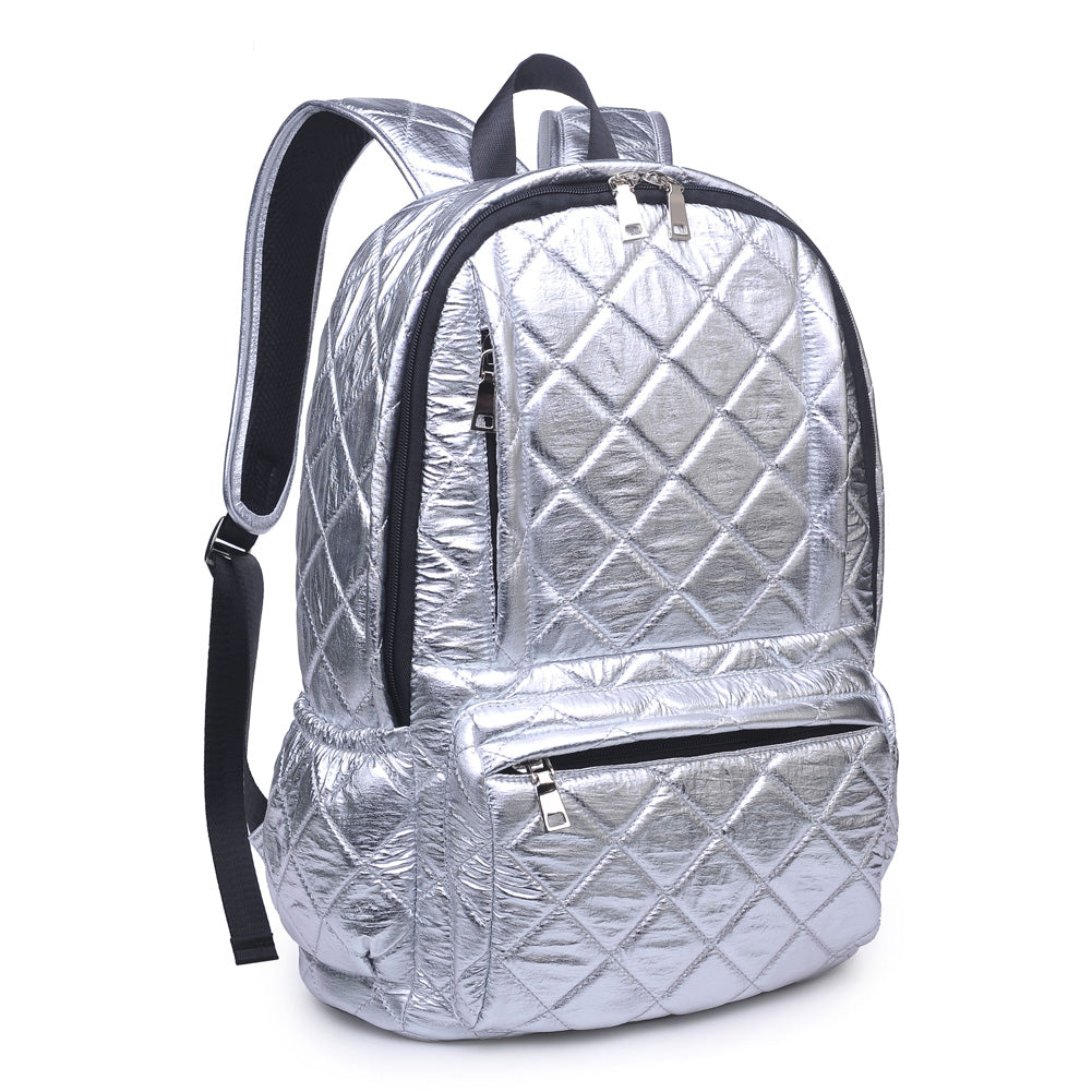 Product Image of Sol and Selene Wanderlust Backpack 841764102513 View 2 | Silver