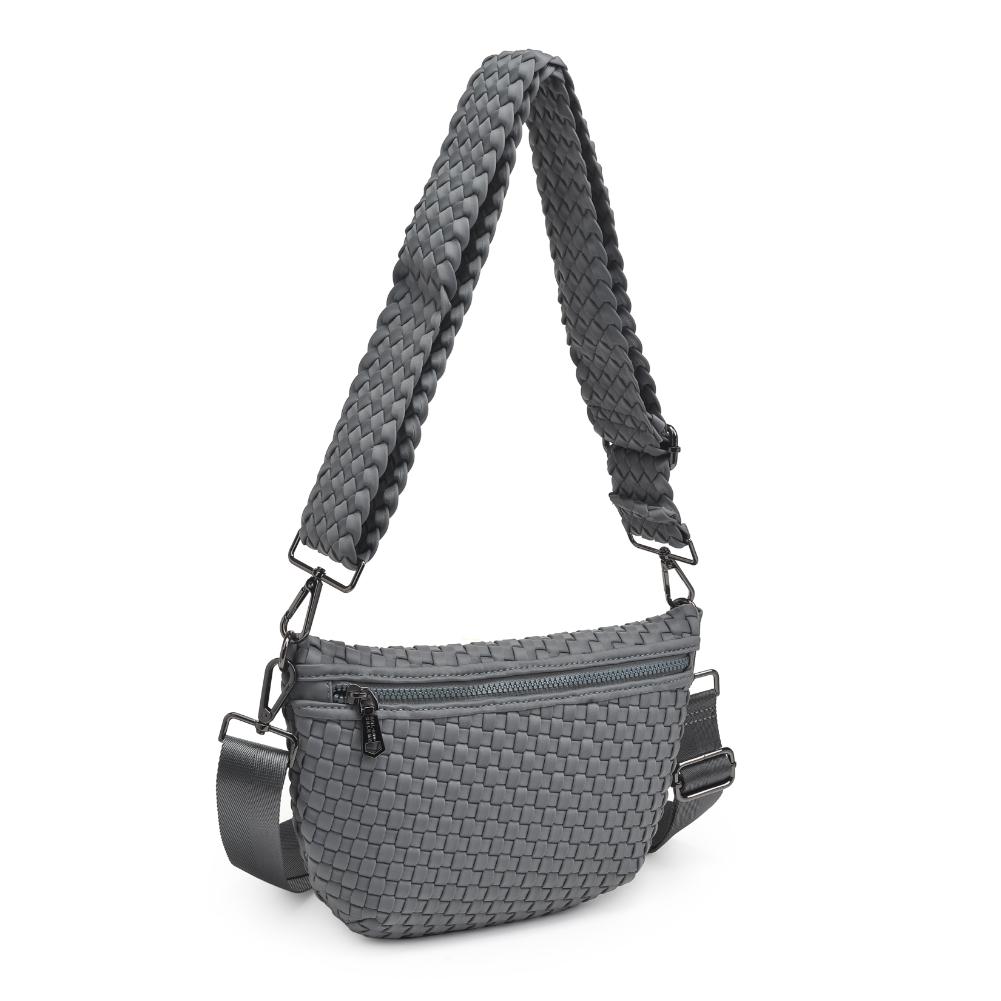 Product Image of Sol and Selene Ethereal - Woven Neoprene Crossbody 841764110877 View 6 | Grey