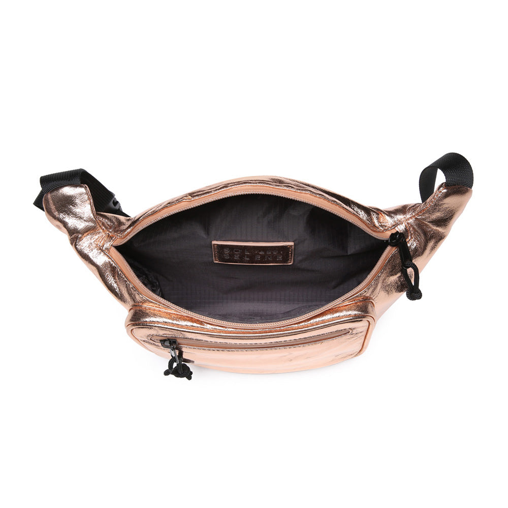 Product Image of Sol and Selene Hands Down Belt Bag 841764103633 View 4 | Rose Gold