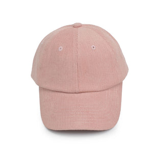 Product Image of Sol and Selene Corduroy Baseball Hat Baseball Cap 818209014830 View 2 | Blush