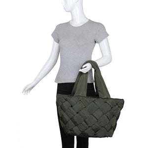 Sol and Selene Intuition East West Tote 841764110525 View 5 | Olive