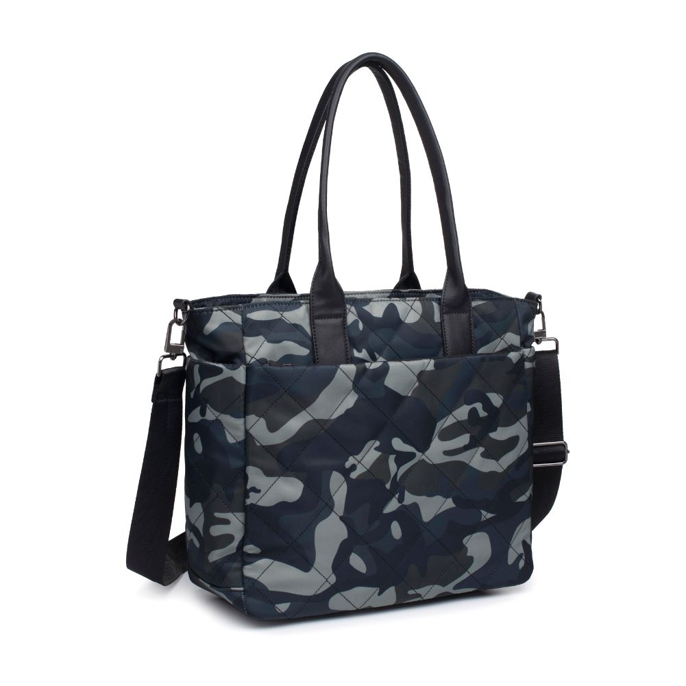 Product Image of Sol and Selene Motivator East West Tote 841764105712 View 6 | Green Camo