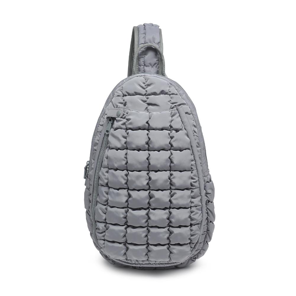 Product Image of Sol and Selene Match Point - Pickleball &amp; Paddle Tennis Sling Backpack 841764111171 View 5 | Grey