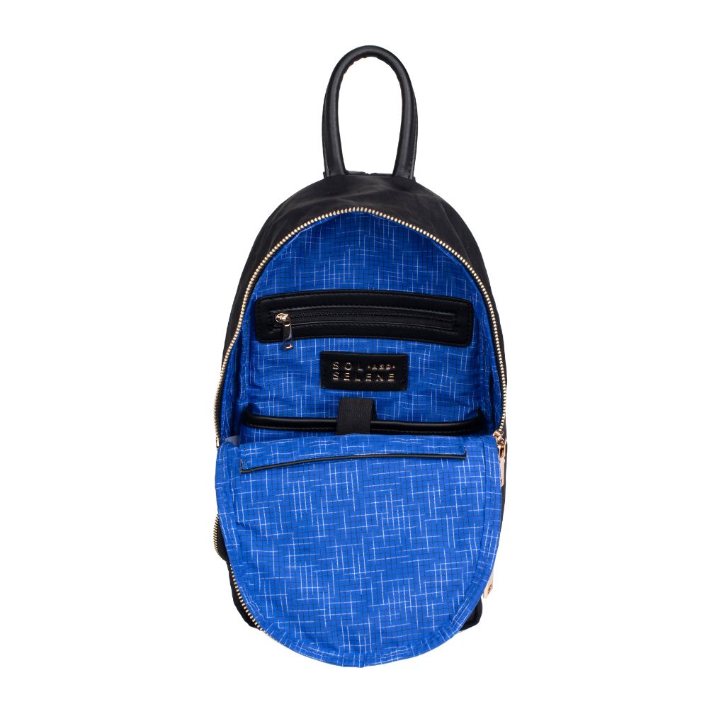 Product Image of Sol and Selene Hustle Sling Backpack 841764106559 View 8 | Black