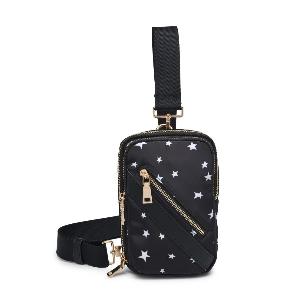 Product Image of Sol and Selene Accolade Sling Backpack 841764107273 View 5 | Black Star