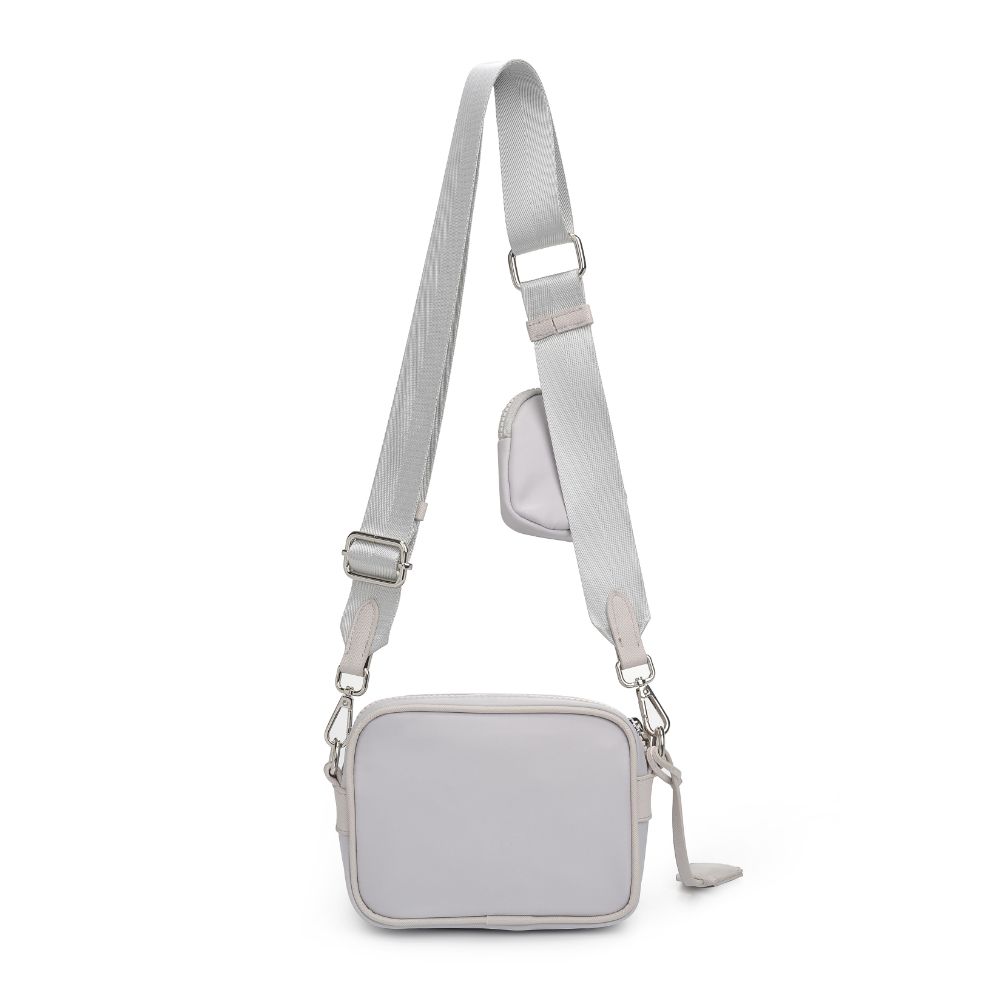 Product Image of Sol and Selene Traverse Crossbody 841764106382 View 3 | Dove Grey