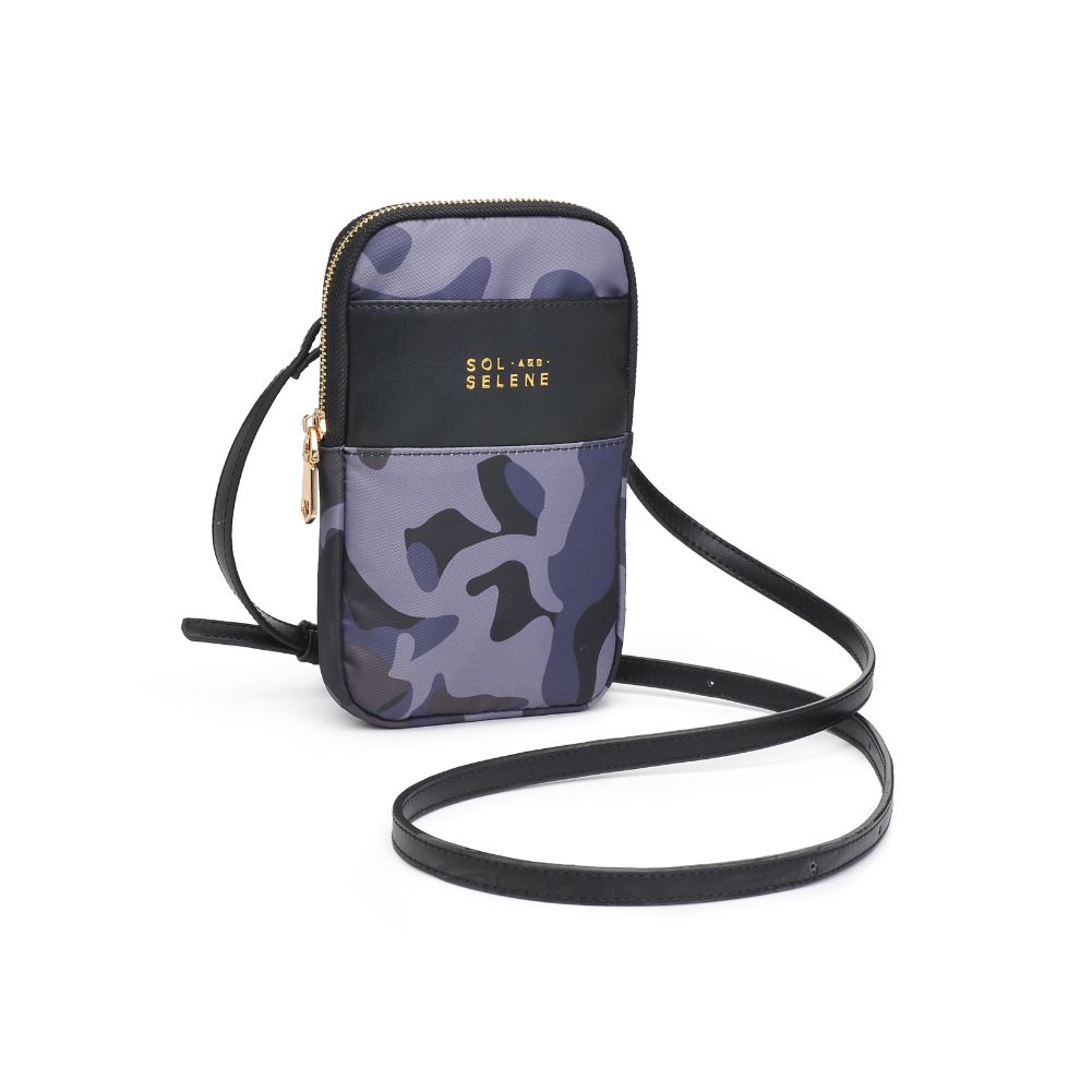 Sol and Selene By My Side Crossbody 841764105798 View 2 | Purple Haze Camo