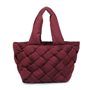 Sol and Selene Intuition East West Tote 841764110518 View 5 | Burgundy