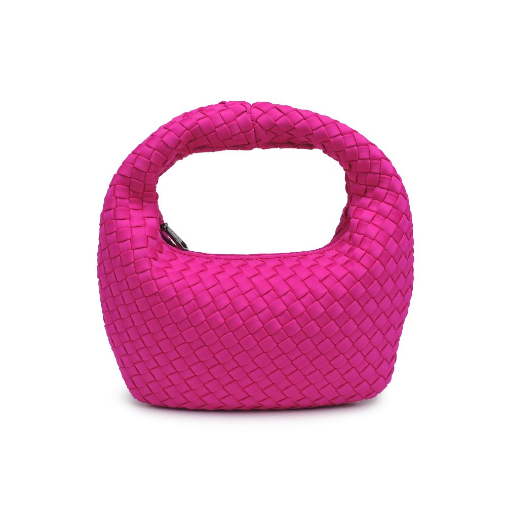 Product Image of Sol and Selene Dare to Dream - Small Woven Neoprene Clutch 841764111102 View 5 | Fuchsia