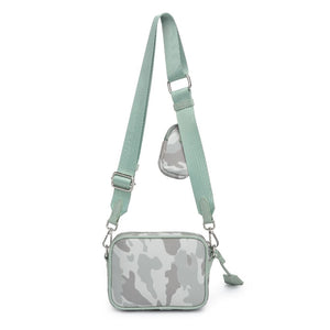 Product Image of Sol and Selene Traverse Crossbody 841764106375 View 3 | Sage Camo