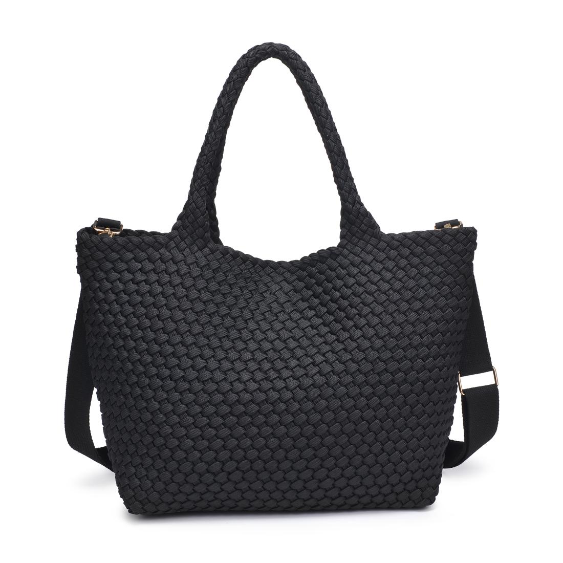 Product Image of Sol and Selene Sky&#39;s The Limit - Medium Sustainable Tote 841764111591 View 7 | Black