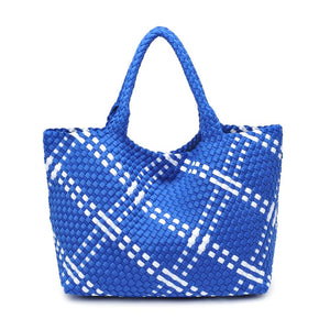 Sol and Selene Sky's The Limit - Large Tote 841764109314 View 7 | Santorini