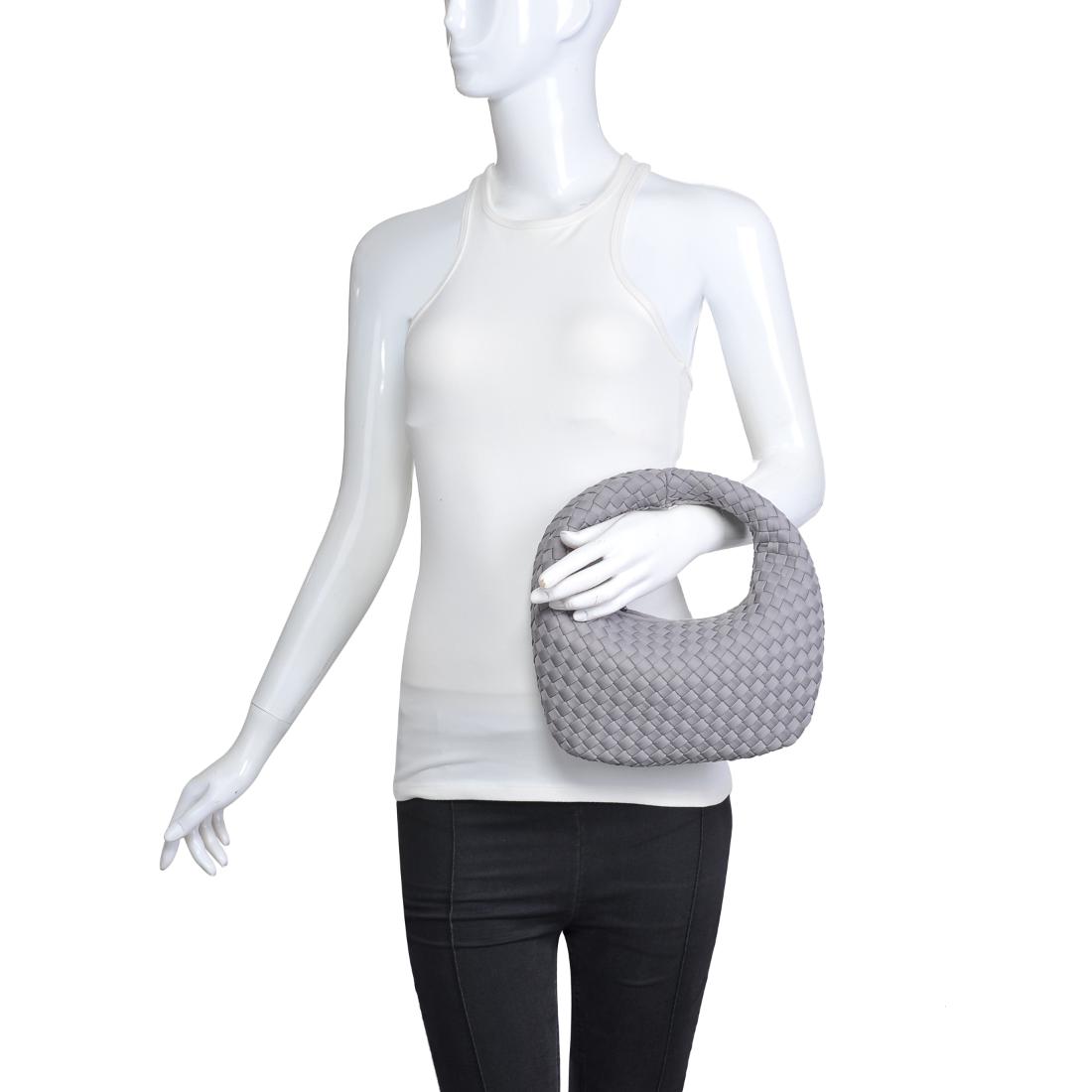 Product Image of Sol and Selene Dare to Dream - Small Woven Neoprene Clutch 841764111508 View 5 | Fog