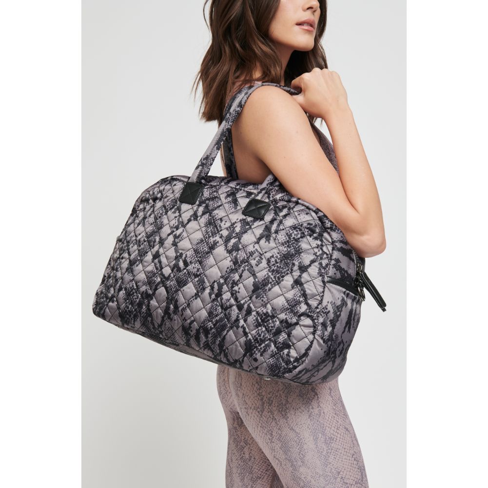 Woman wearing Black Snake Sol and Selene Getaway Weekender 841764105484 View 2 | Black Snake