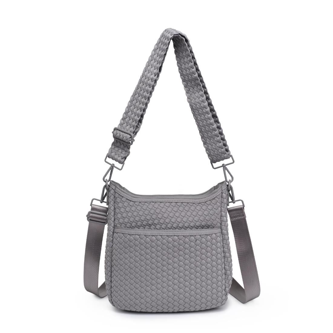 Product Image of Sol and Selene Kismet - Woven Neoprene Crossbody 841764111522 View 5 | Fog