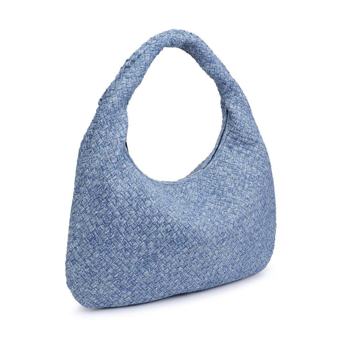 Product Image of Sol and Selene Dare to Dream - Large Woven Denim Hobo 841764111430 View 6 | Denim