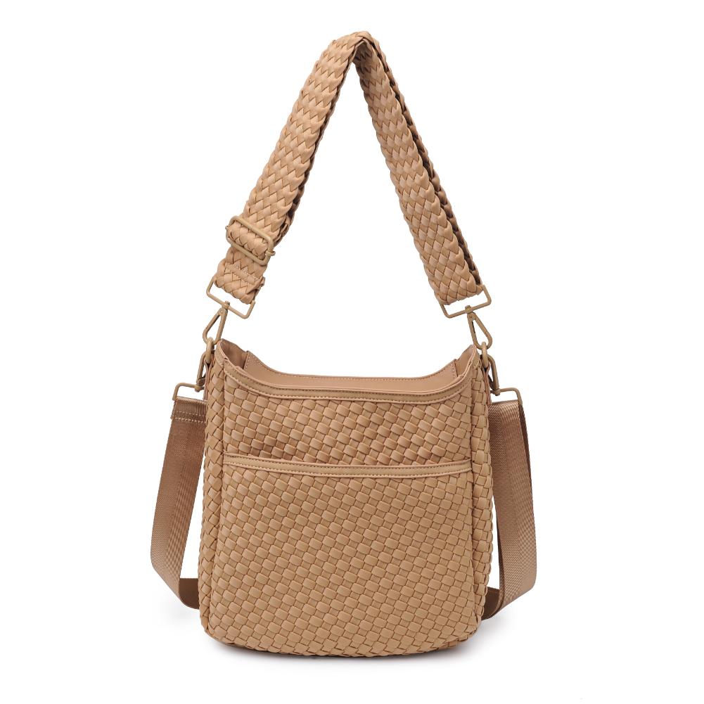 Product Image of Sol and Selene Kismet - Woven Neoprene Crossbody 841764110174 View 5 | Nude