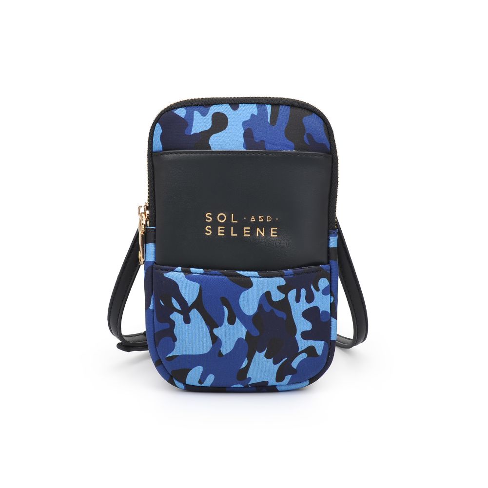 Sol and Selene By My Side Crossbody 841764105774 View 5 | Navy Camo