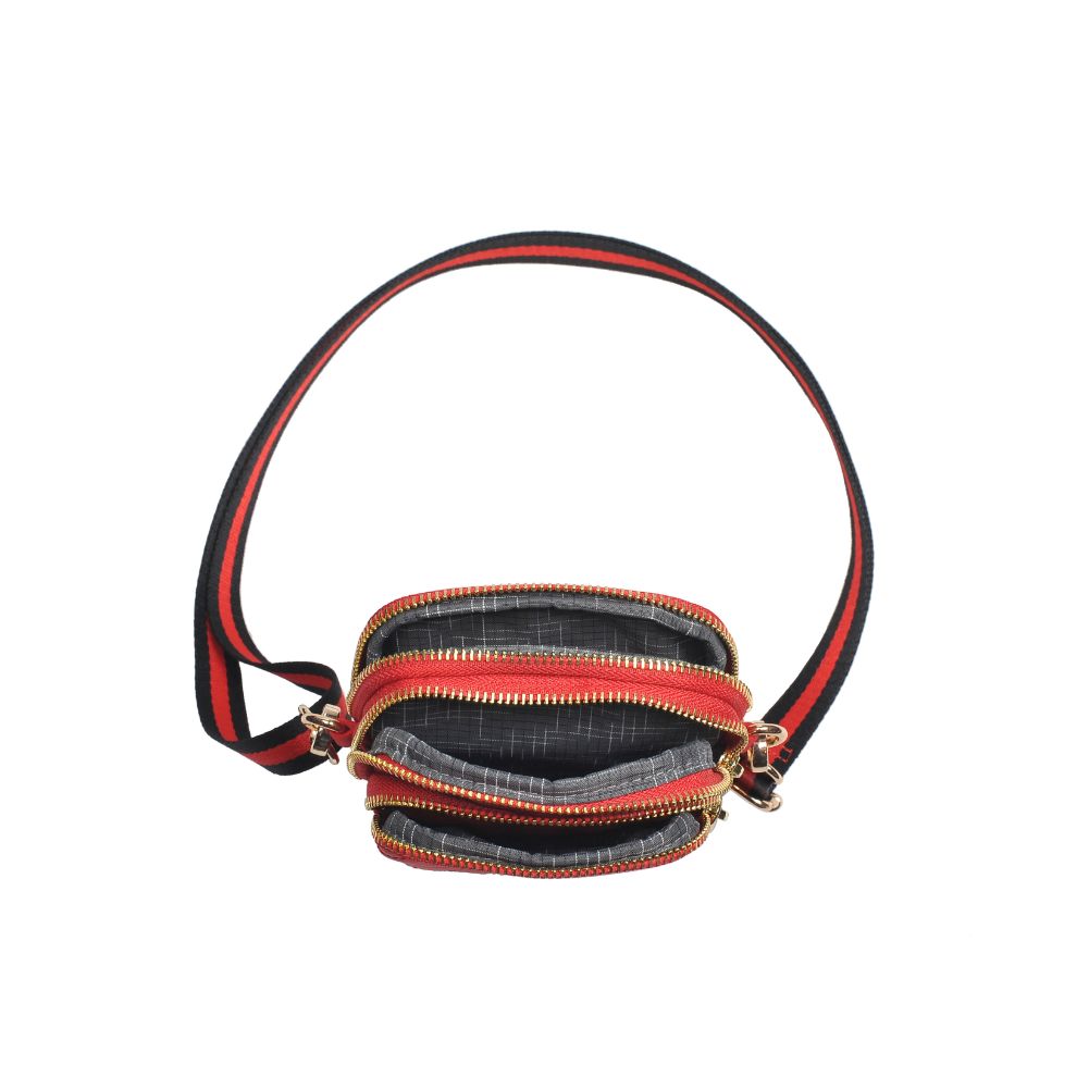 Product Image of Sol and Selene Divide & Conquer - Quilted Crossbody 841764107457 View 8 | Red