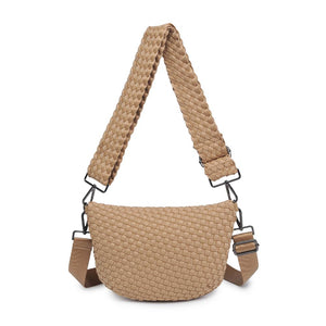 Product Image of Sol and Selene Ethereal - Woven Neoprene Crossbody 841764110884 View 7 | Nude