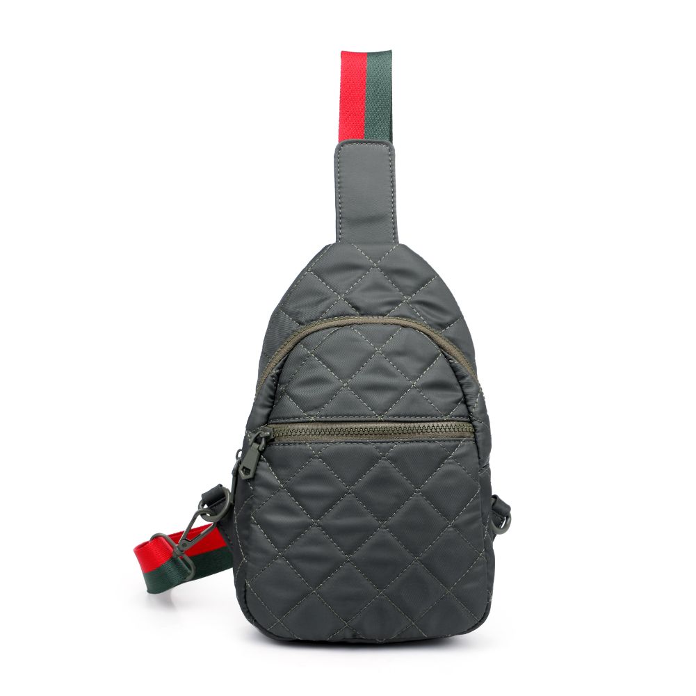 Product Image of Sol and Selene Motivator Sling Backpack 841764107921 View 5 | Olive