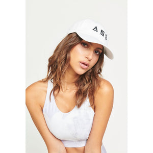 Product Image of Sol and Selene AND Logo Hat Baseball Cap 841764106542 View 8 | White