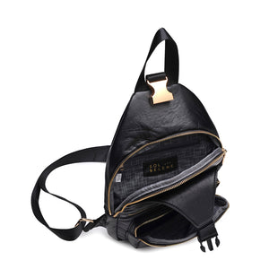 Product Image of Sol and Selene On The Go Sling Backpack 841764103800 View 4 | Black