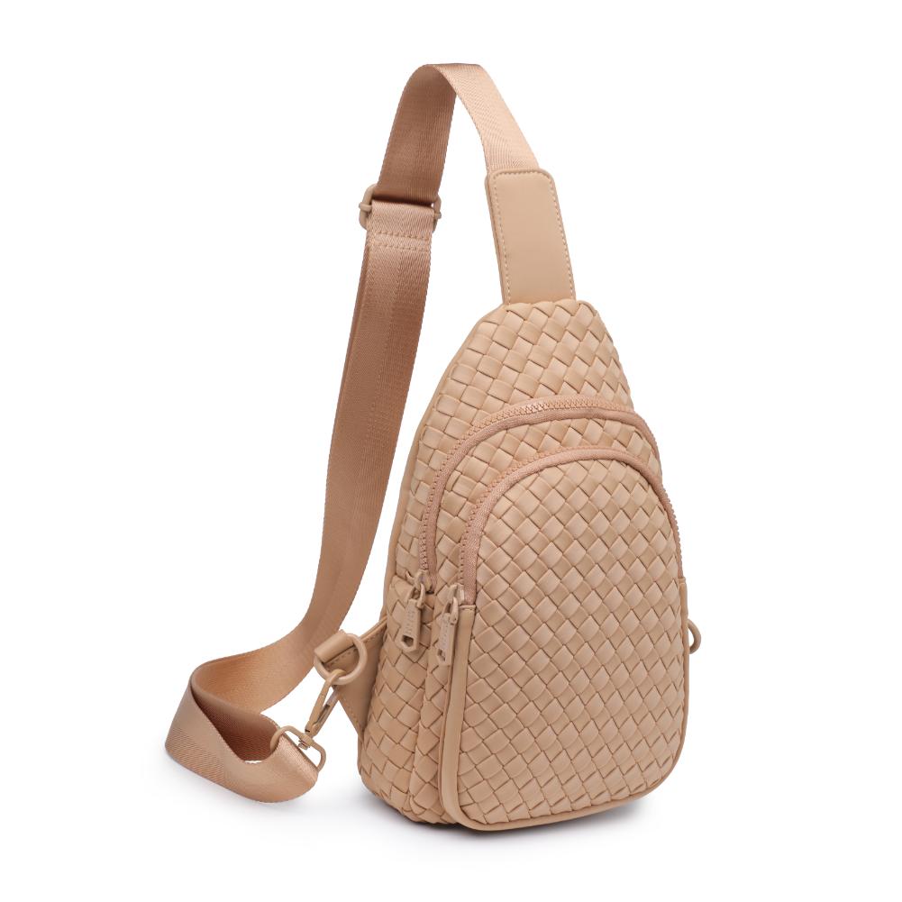 Sol and Selene Beyond The Horizon - Woven Neoprene Sling Backpack 841764108041 View 6 | Nude