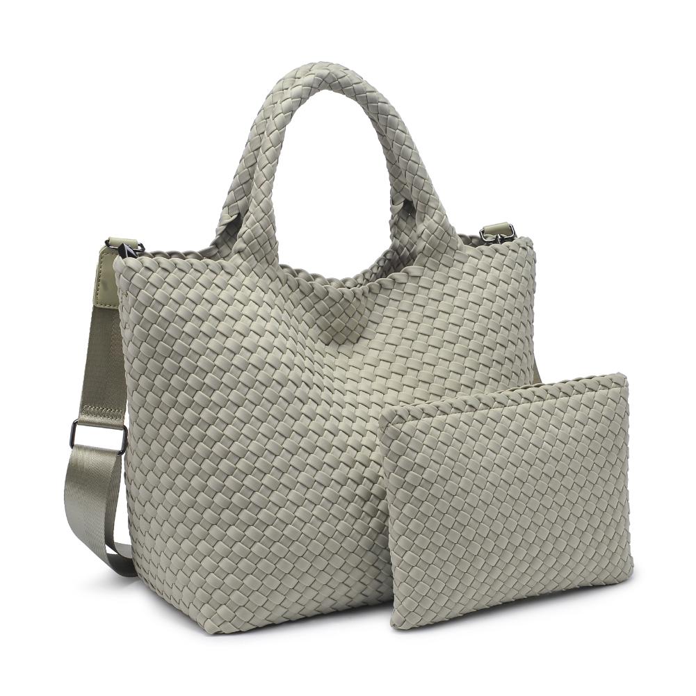 Sol and Selene Sky&#39;s The Limit - Medium Tote 841764108867 View 6 | Sage