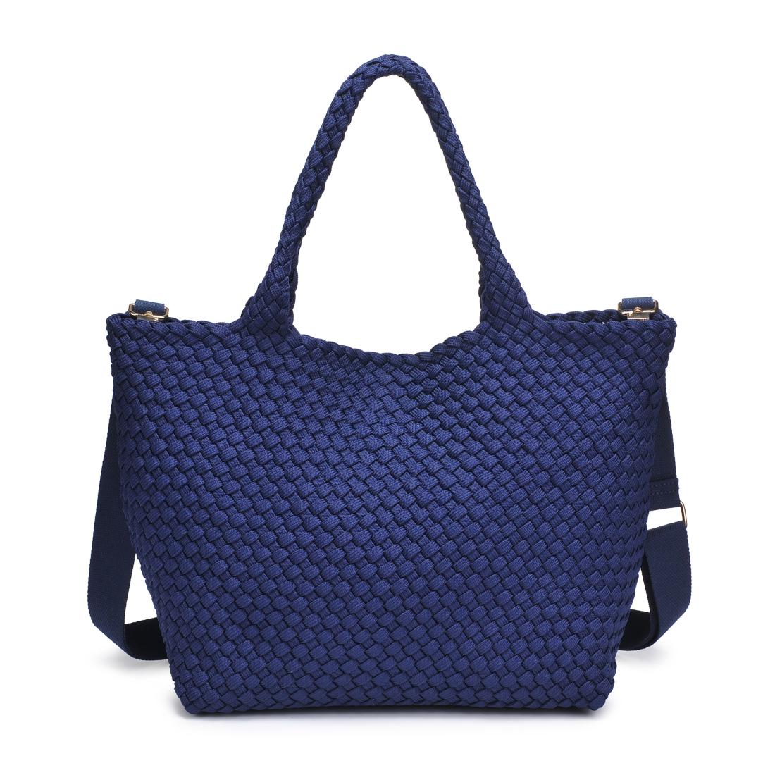 Product Image of Sol and Selene Sky&#39;s The Limit - Medium Sustainable Tote 841764111614 View 7 | Navy