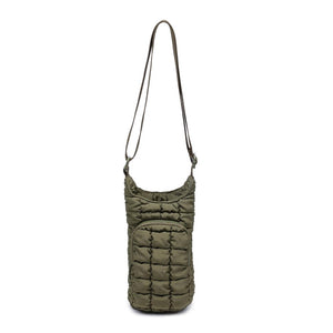 Product Image of Sol and Selene Let It Flow - Quilted Puffer Crossbody 841764110419 View 5 | Olive