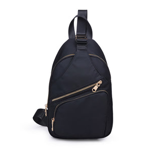 Product Image of Sol and Selene On The Go - Nylon Sling Backpack 841764104524 View 5 | Black