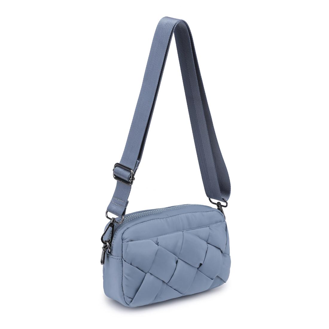 Product Image of Sol and Selene Inspiration - Braided Woven Nylon Crossbody 841764111829 View 6 | Slate Sky