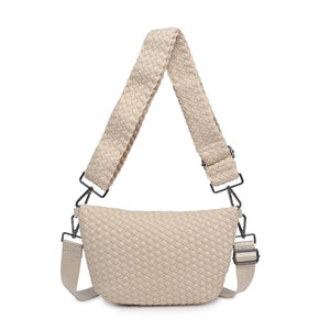 Product Image of Sol and Selene Ethereal - Woven Neoprene Crossbody 841764110846 View 7 | Cream