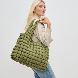 Woman wearing Olive Sol and Selene Elevate Hobo 841764110563 View 1 | Olive