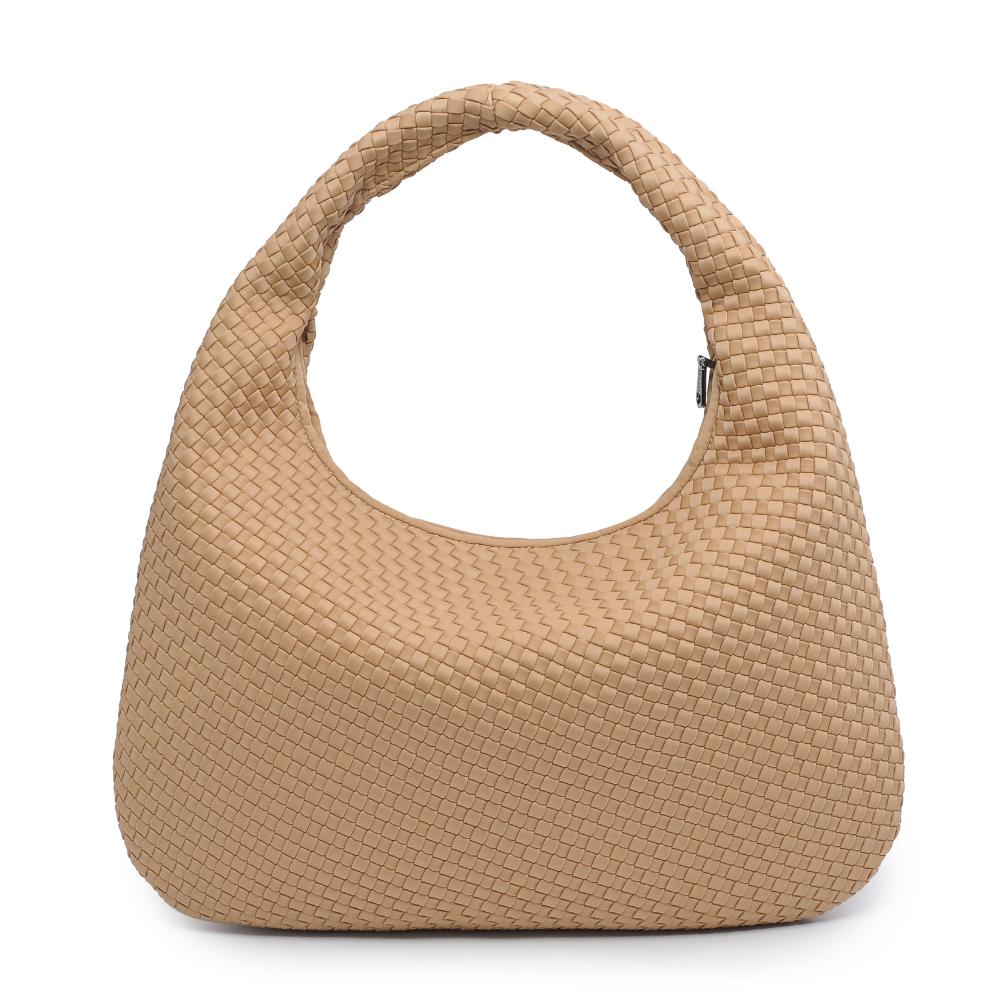 Product Image of Sol and Selene Dare to Dream - Large Woven Neoprene Hobo 841764110945 View 7 | Nude