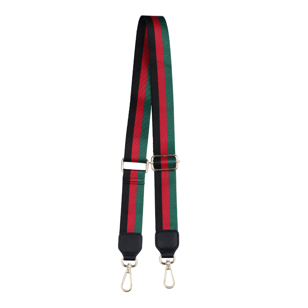 Product Image of Sol and Selene Adjustable Shoulder Crossbody Strap Shoulder Strap 841764106214 View 7 | Black Red Green