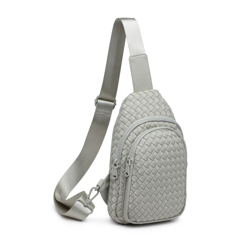 Sol and Selene Beyond The Horizon - Woven Neoprene Sling Backpack 841764109086 View 6 | Sage