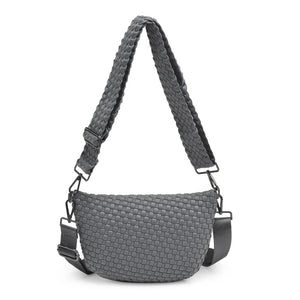 Product Image of Sol and Selene Ethereal - Woven Neoprene Crossbody 841764110877 View 7 | Grey