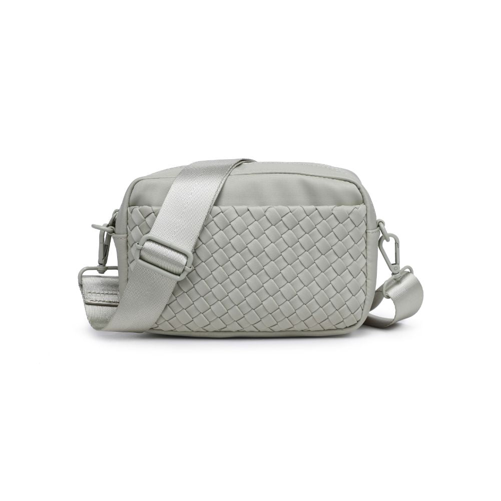 Sol and Selene Inspiration - Woven Neoprene Crossbody 841764109222 View 5 | Sage