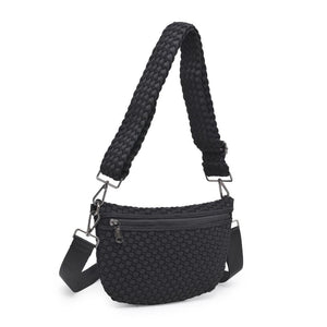 Product Image of Sol and Selene Ethereal - Woven Neoprene Crossbody 841764110839 View 6 | Black