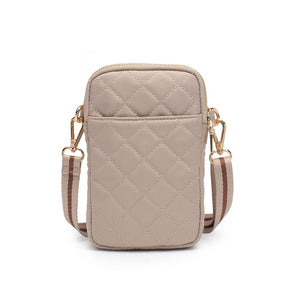 Product Image of Sol and Selene Divide & Conquer - Quilted Crossbody 841764107464 View 7 | Nude