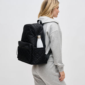 Woman wearing Black Sol and Selene Motivator - Large Travel Backpack 841764101622 View 2 | Black