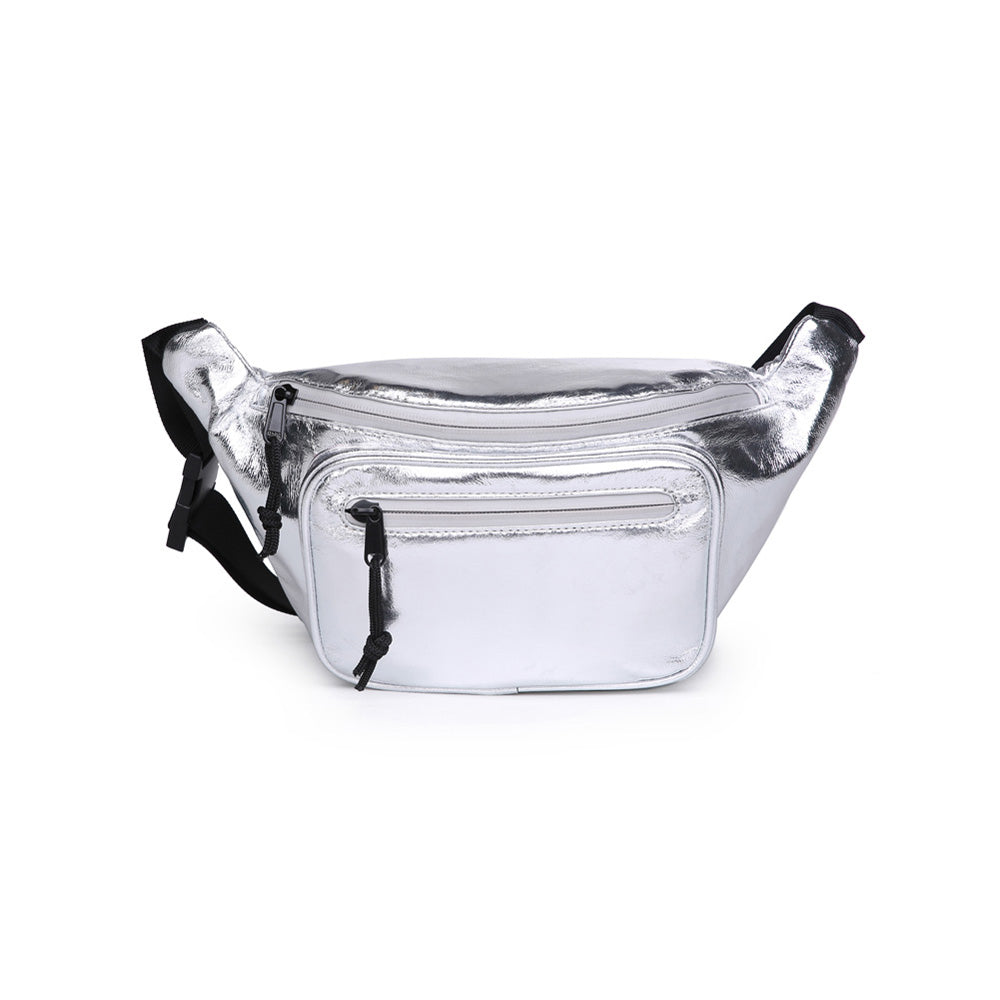 Product Image of Sol and Selene Hands Down Belt Bag 841764103640 View 1 | Silver