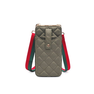 Product Image of Sol and Selene Duality - Quilted Cell Phone Crossbody 841764107792 View 5 | Sage