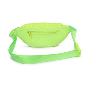 Sol and Selene Aim High Belt Bag 841764109192 View 7 | Neon Yellow