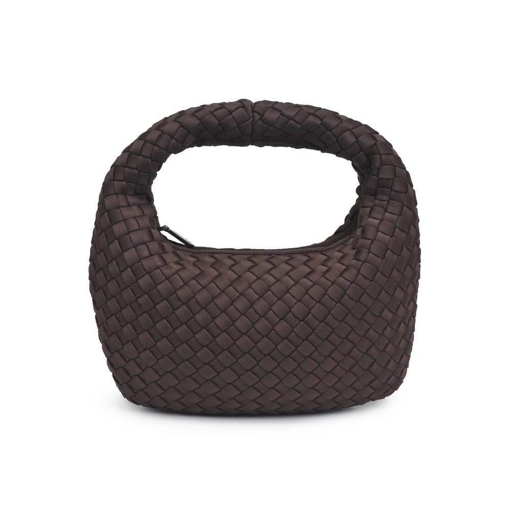 Product Image of Sol and Selene Dare to Dream - Small Woven Neoprene Clutch 841764111096 View 5 | Chocolate