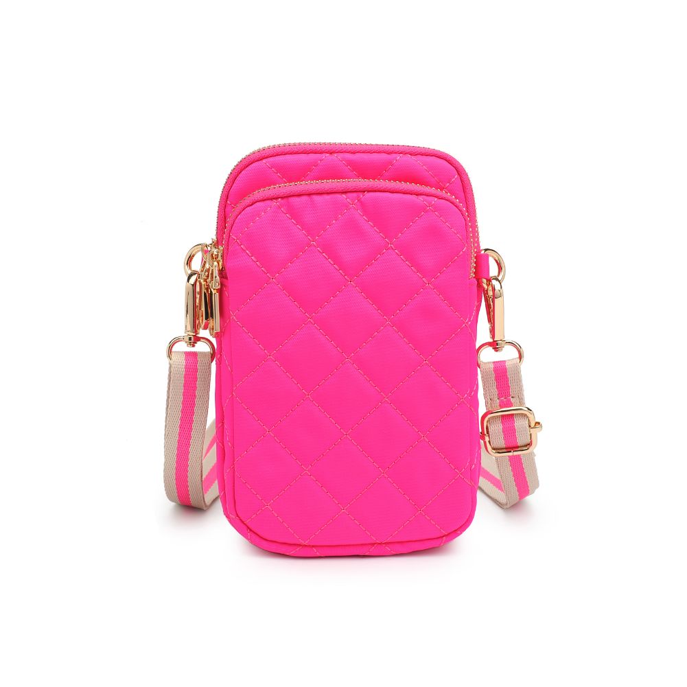 Product Image of Sol and Selene Divide &amp; Conquer - Quilted Crossbody 841764108027 View 5 | Magenta