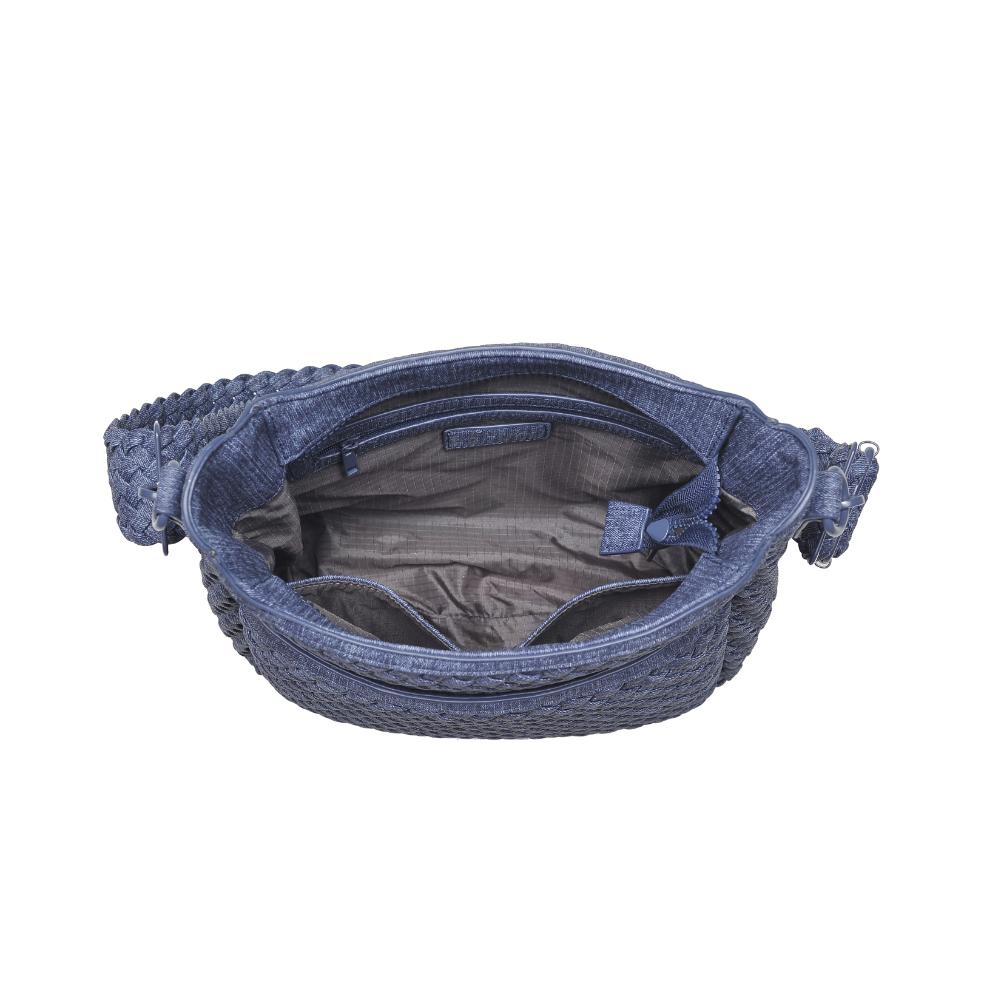 Product Image of Sol and Selene Kismet - Woven Neoprene Crossbody 841764110198 View 8 | Dark Denim