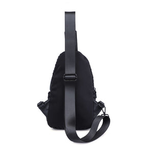 Sol and Selene Beyond The Horizon - Woven Neoprene Sling Backpack 841764108034 View 7 | Black